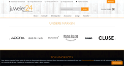 Desktop Screenshot of juwelier24.de